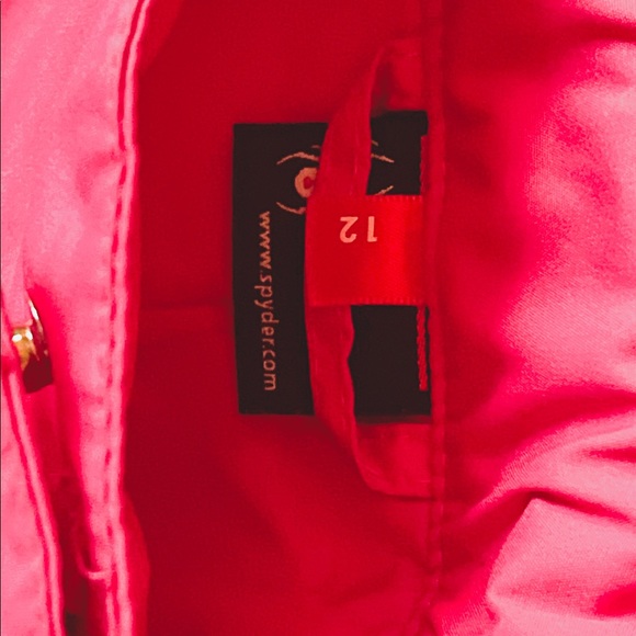 Pink Spyder Snowpants Girls 12 - Picture 3 of 4